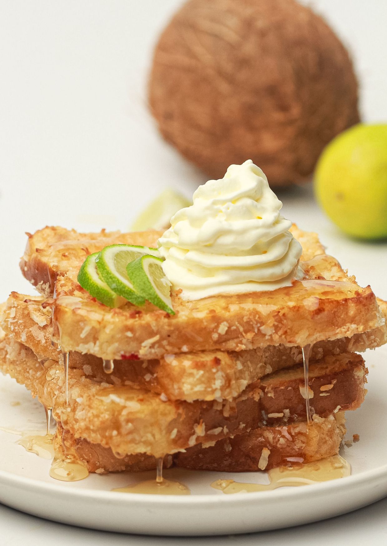 Air Fryer Coconut Crusted French Toast